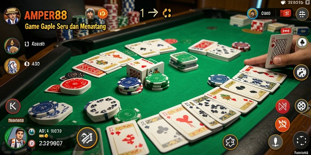 Tampilan gameplay seru dengan interaksi pemain yang dinamis.