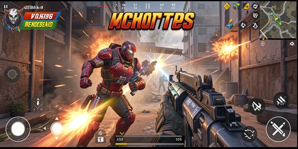 Gameplay intens AT866 dengan aksi TPS yang seru.