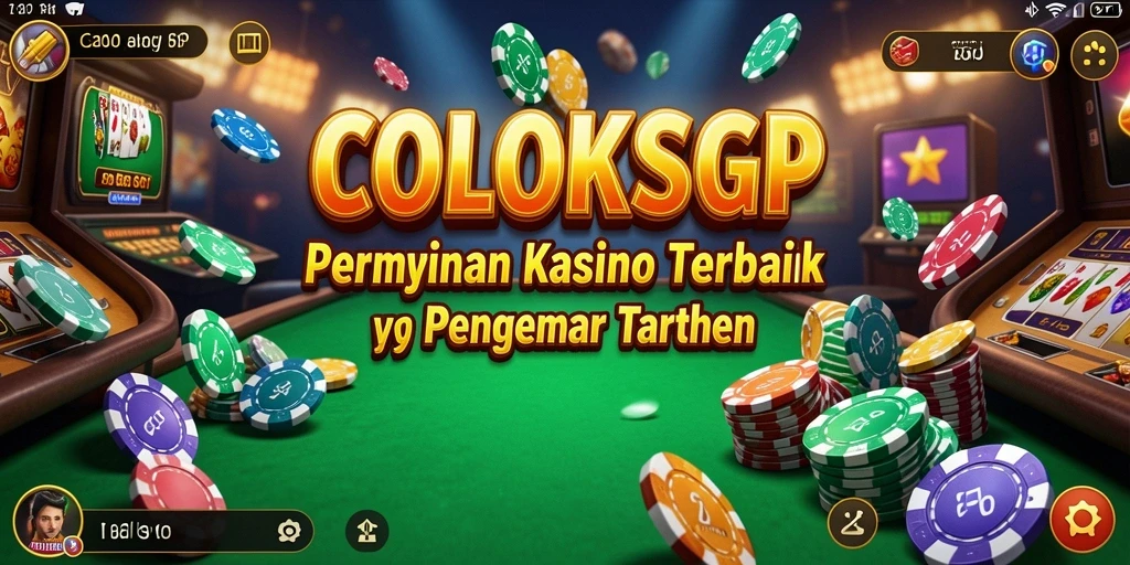 Tampilan menarik dari permainan Kasino di COLOKSGP.
