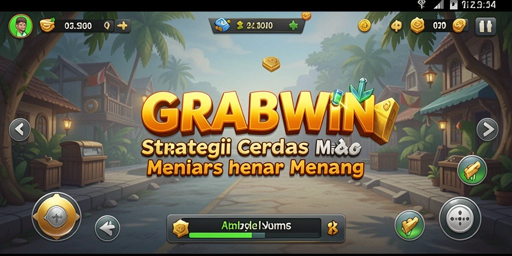 Tampilan gameplay intens GRABWIN yang menantang strategi.