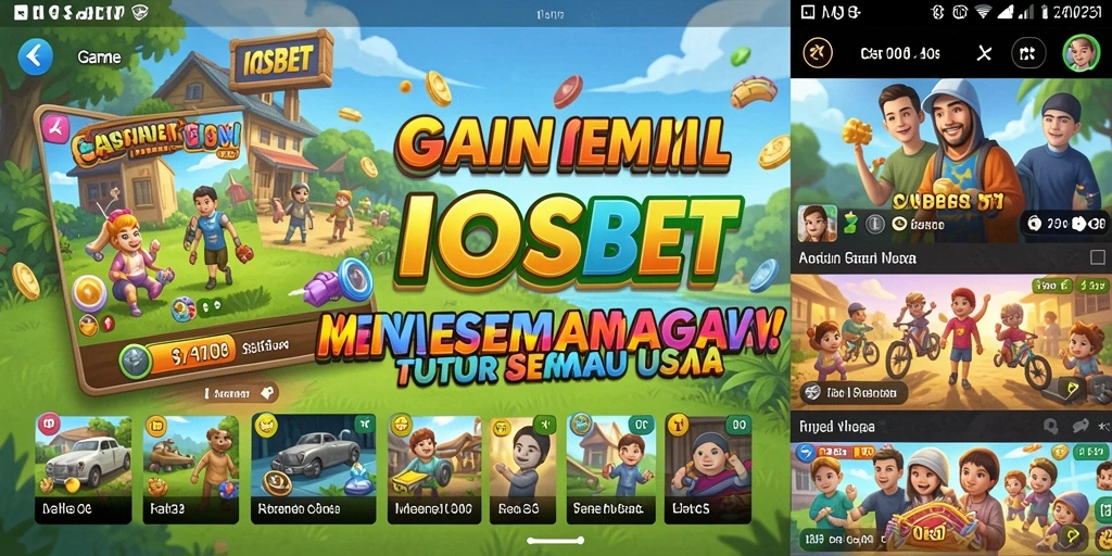 Tampilan gameplay seru dari IOSBET dengan tantangan yang menarik.