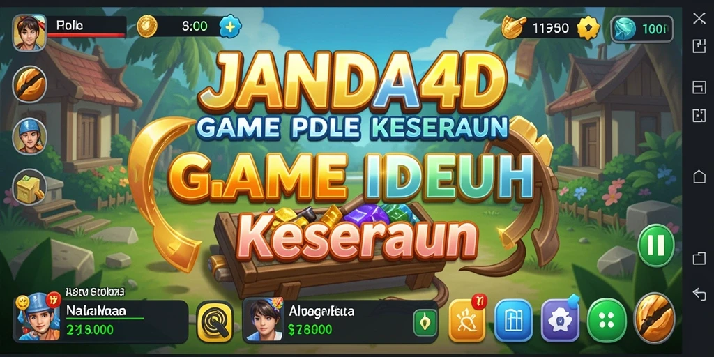 Screenshot utama JANDA4D menampilkan gameplay Idle yang menarik.