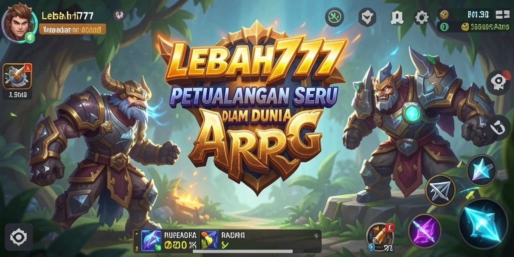 Screenshot gameplay LEBAH777 menampilkan pertempuran yang intens dalam dunia ARPG.