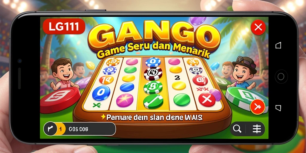 Tampilan gameplay seru dari LG111 di tengah permainan Bingo.