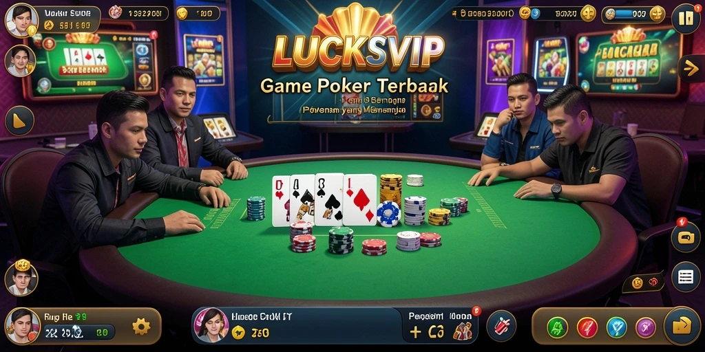Tampilan gameplay seru di LUCKSVIP yang menantang.
