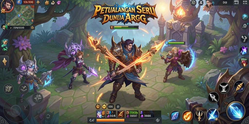 Tangkapan layar utama N06 menampilkan aksi pertarungan yang menegangkan.