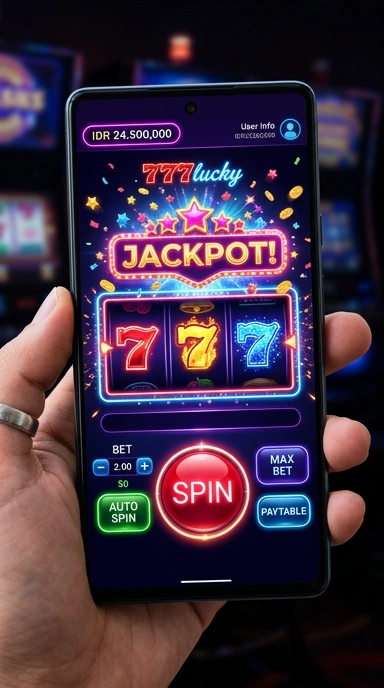 Tampilan antarmuka pengguna 777lucky yang ramah.